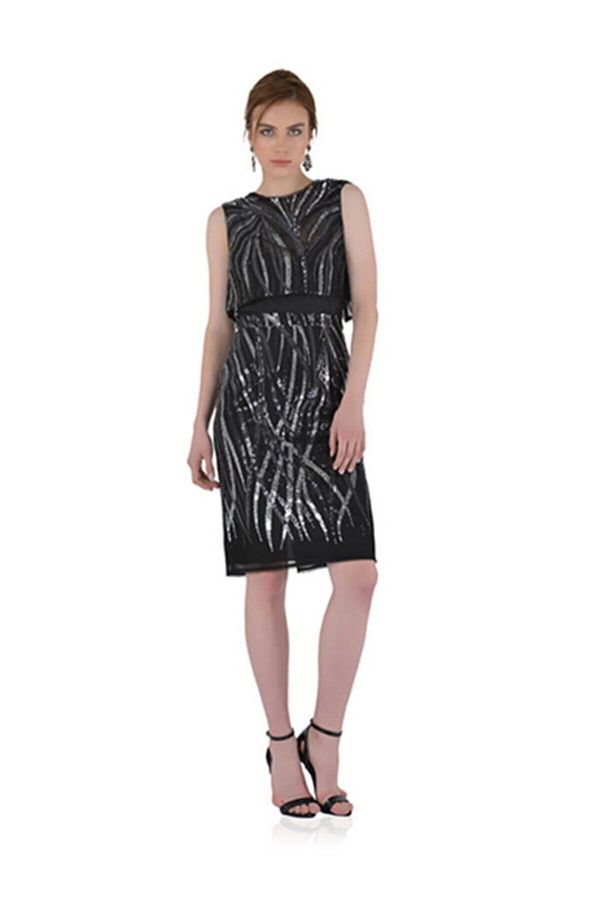 BCBG Abigail Mini Cocktail Dress Trendyol