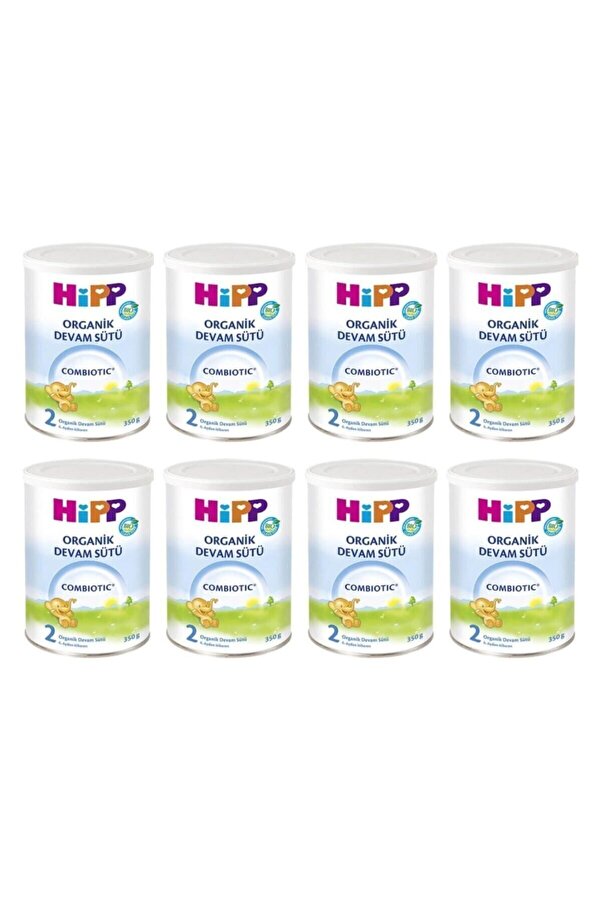 Hipp 2 Organik Combiotic Devam Sütü 350 Gr - 8'li