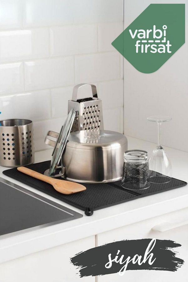 Dish drying cloth mat top