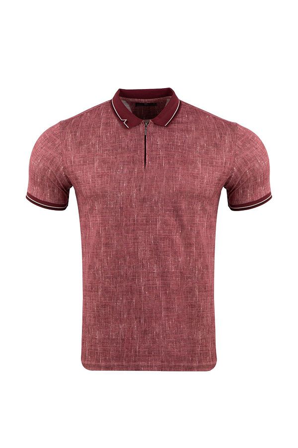 Tony Montana Grimel Regular Zippered Polo T Shirt Trendyol
