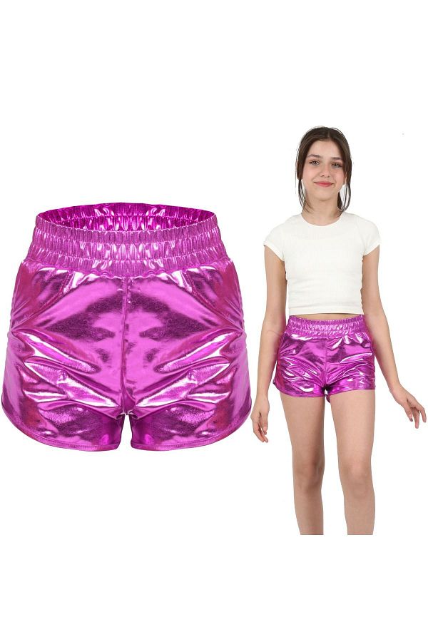 Shiny running shorts discount
