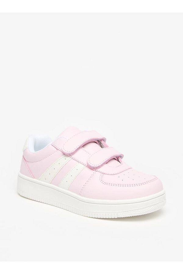 Flora Bella by Shoexpress-Panelled Sneakers with Hook and Loop Closure 1