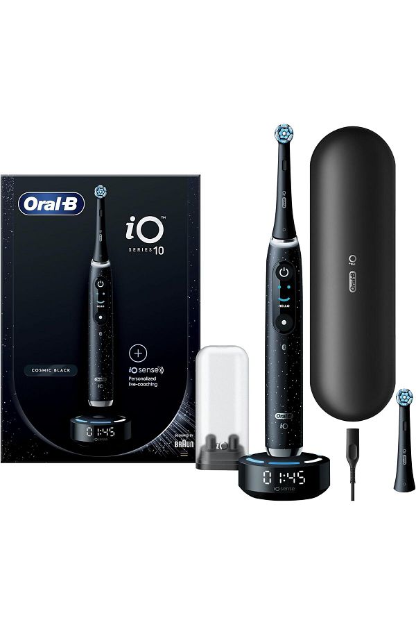 Oral-B-Oral B Rechargeable Tooth Brush AI with 3D tracking, 7 Smart Modes, Interactive Display - IOM10 1