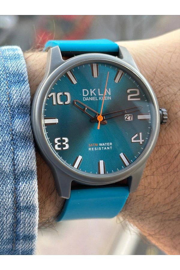 Daniel Klein DAN EL KLEIN LIGHT BLUE SPORTS WRIST WATCH Trendyol