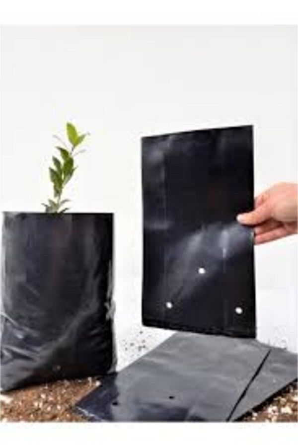MERT AMBALAJ-20*30 Sapling sachet with bellows and holes Sapling sachet with bellows and holes 1kg 1