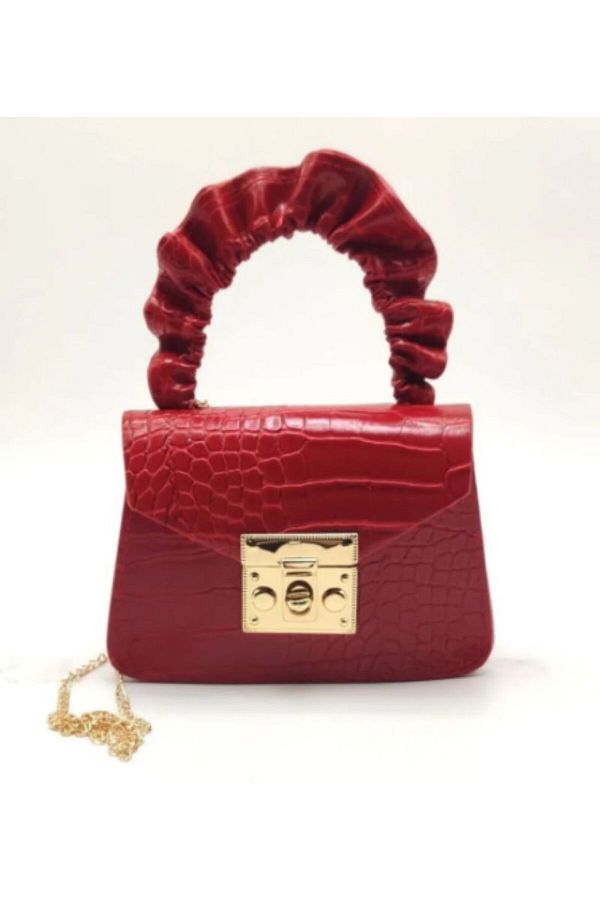 ZERDA-Small Size Hand and Shoulder Bag with Chain 1