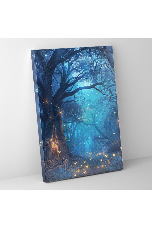 Popcas-Twilight Forest Wall Art, Ashvin Harrison, Canvas Painting, Home Decoration 1