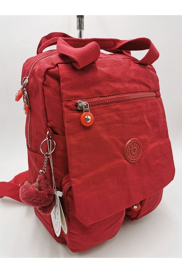 571 Collections Çanta-Red Ultra Light Waterproof Unisex Bag - Two Functions for Back and Hand 1