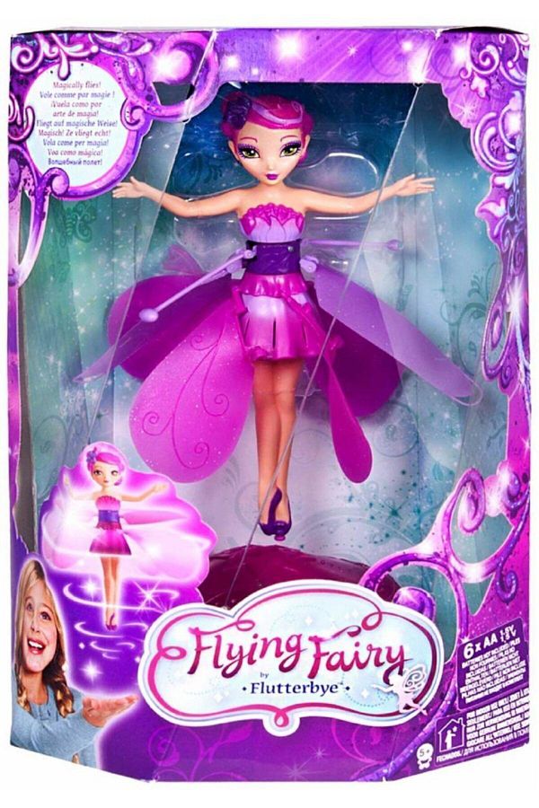 TEKNOLOJ WORLD Flying Fairy Barbie Rechargeable Lighted Model Doll Toy Sensored Flying Fairy Trendyol