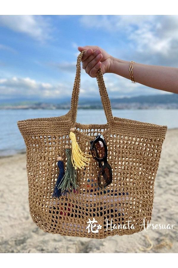 Straw handle bag sales