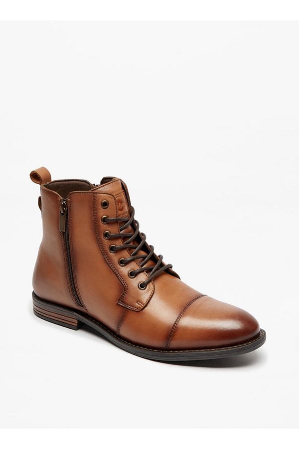 Lee cooper boots with zip closure shop