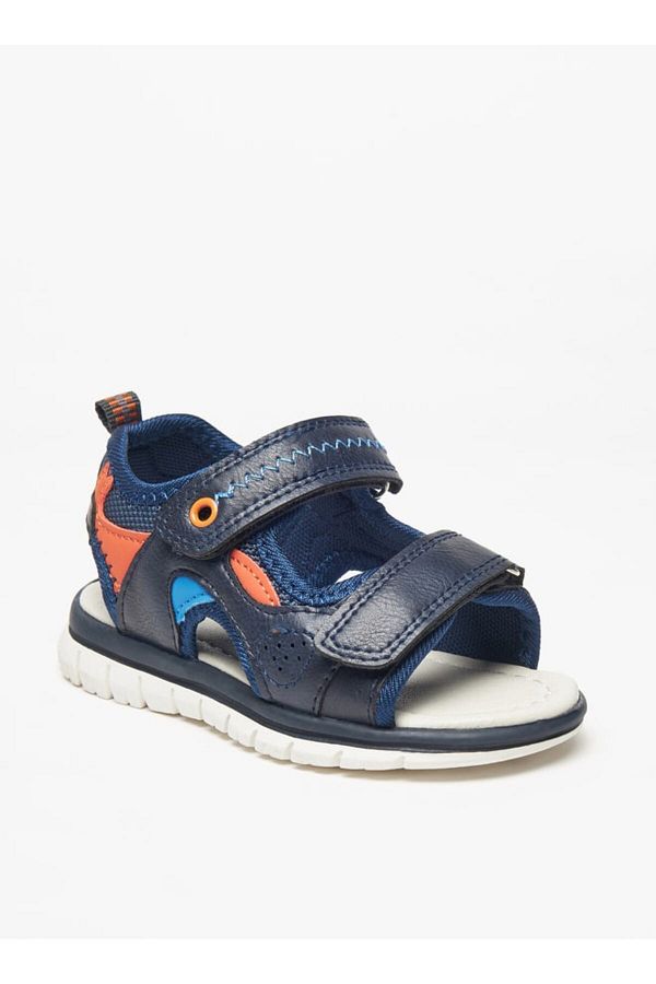 LBL by Shoexpress-Boys' Colourblock Floaters with Hook and Loop Closure 1