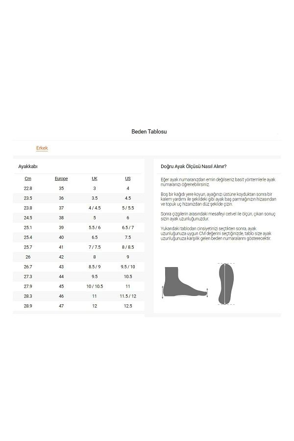Us polo size chart shoes store