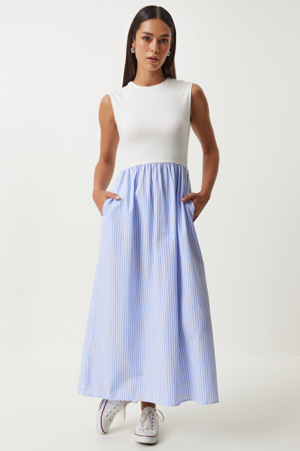 Kleid mit strickoberteil clearance