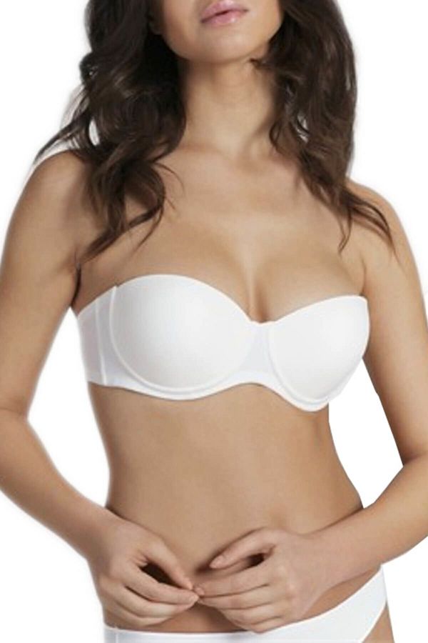 Orkide-Women's Ecru Unsupported Strapless Bra ELF568ORK2550CCM 1