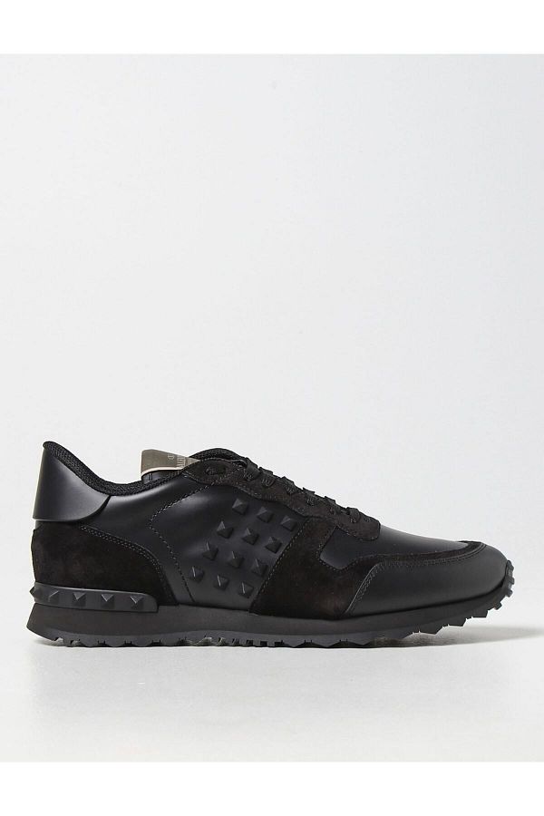 Valentino Garavani Black Rockrunner Sneakers Trendyol