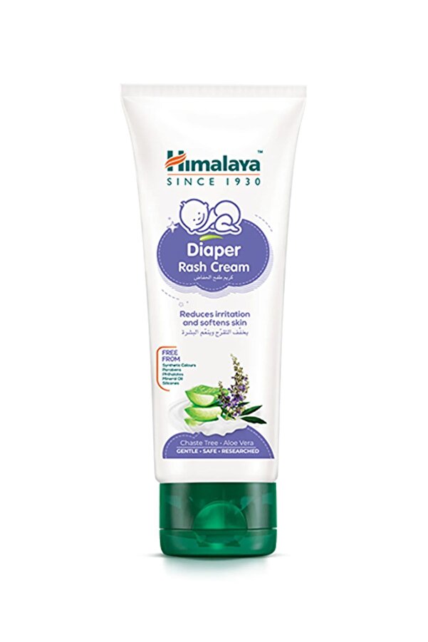Himalaya Since 1930 Bebek Pişik Kremi, Kızarıklık Ve Tahriş Azaltıcı, Vegan, Parabensiz, Silikon Içermez, 100 Ml