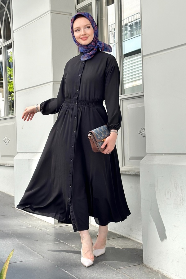 Gizce-Black Elar Dress 1