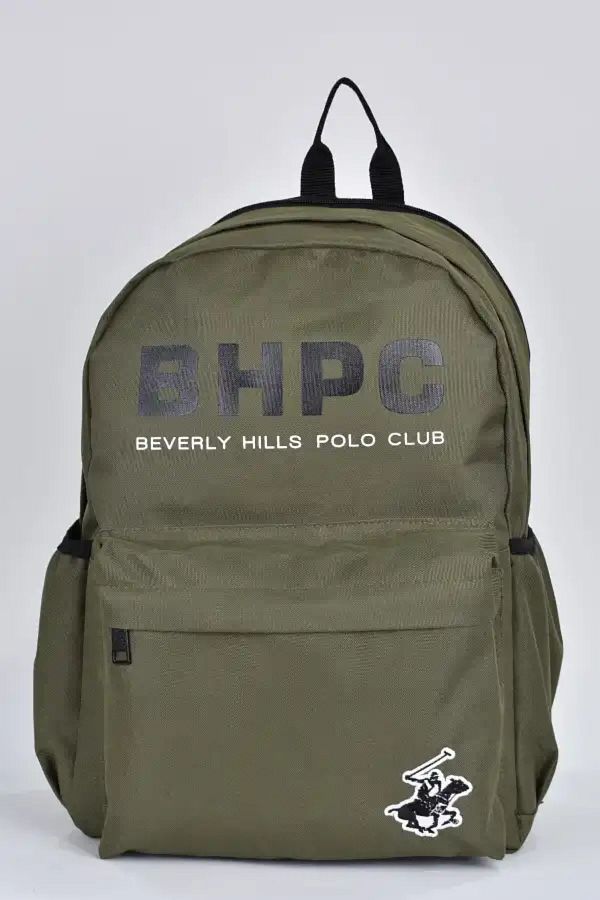 GAP Beverly HillS Polo Club UniSex Green Backpack Multi compartment CaSual Travel and School 04163 Trendyol