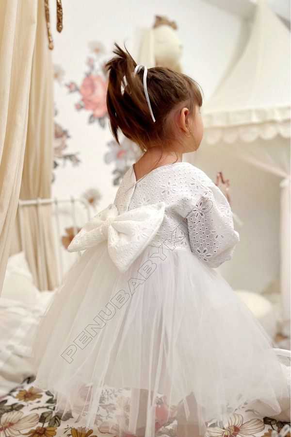 Scallop tulle gown on sale