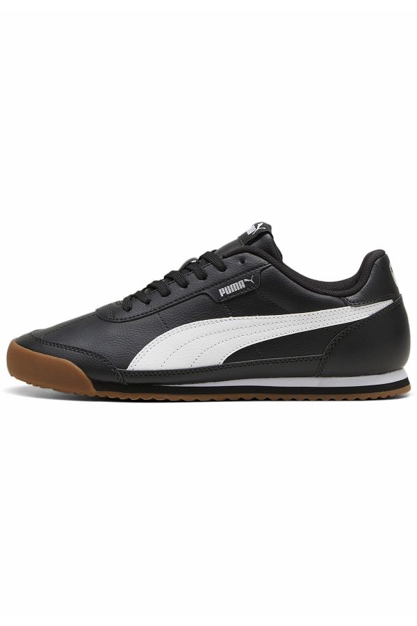 Puma black flat shoes new arrivals
