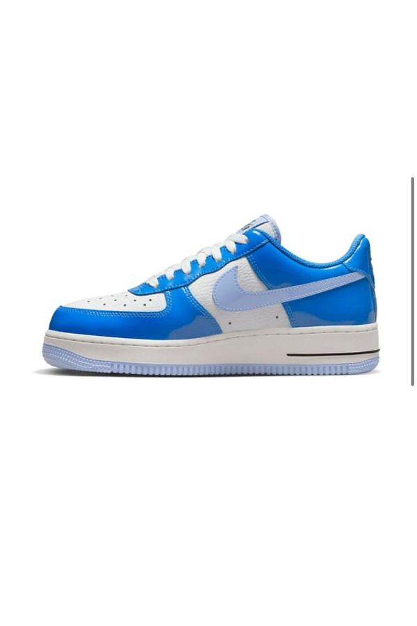 Air force 1 shiny white discount