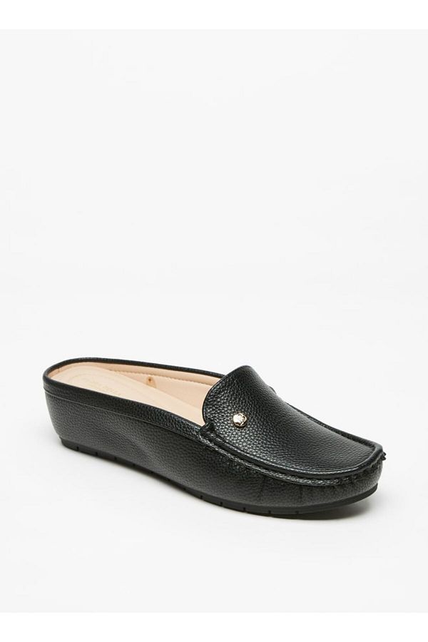Flora Bella by Shoexpress-Solid Slip-On Mules 1