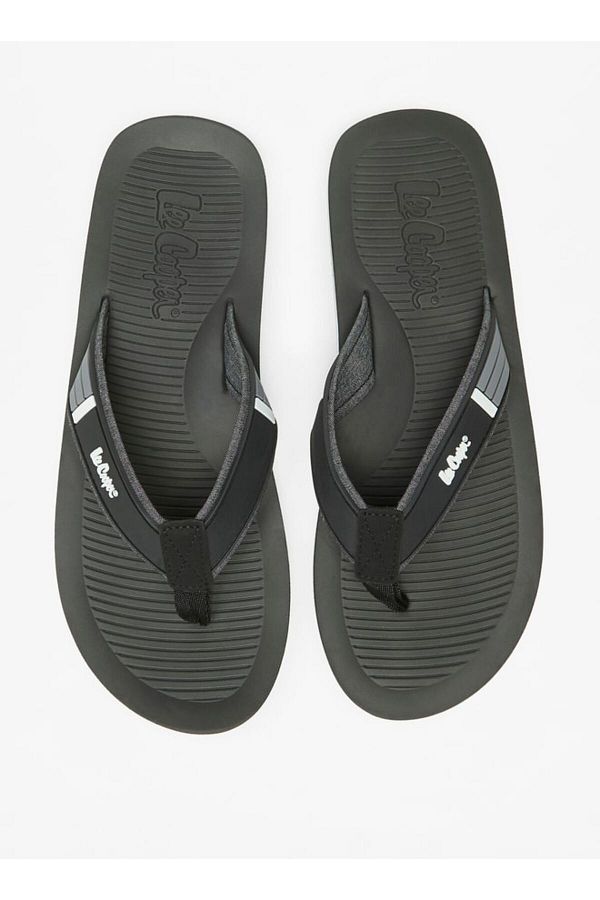 Lee Cooper-Men's Logo Detail Thong Slippers 1