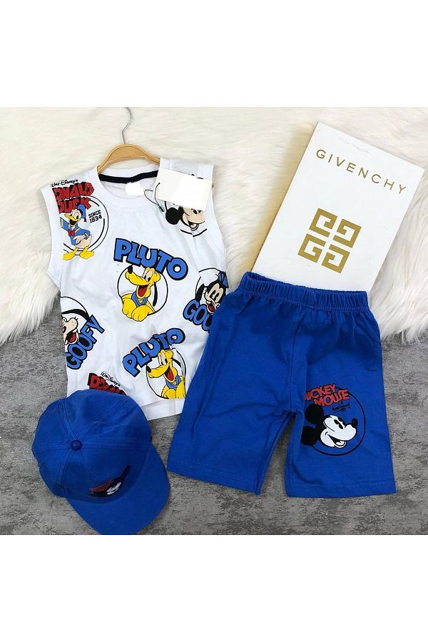LADİN-Pluto Character Gift Hat and Bottom Set 1