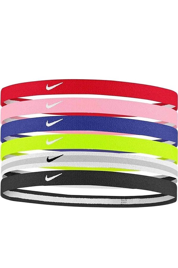 Nike NIKE SWOOSH SPORT HEADBANDS 6 PK Pink Unisex Hair Band Trendyol