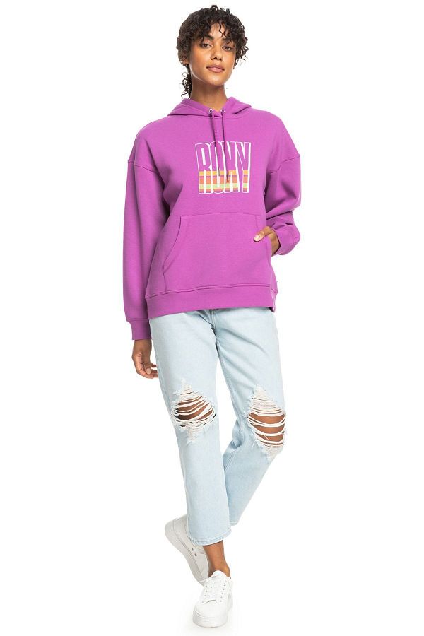 Roxy Sweatshirt ERJFT04741 MNF0 VIVID VIOLA Trendyol
