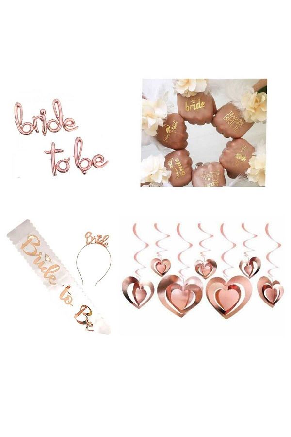 Mini Parti-MINI PARTY STORE BRIDE TO BE WITH COMMUNITION WEDA PARTY SET 1