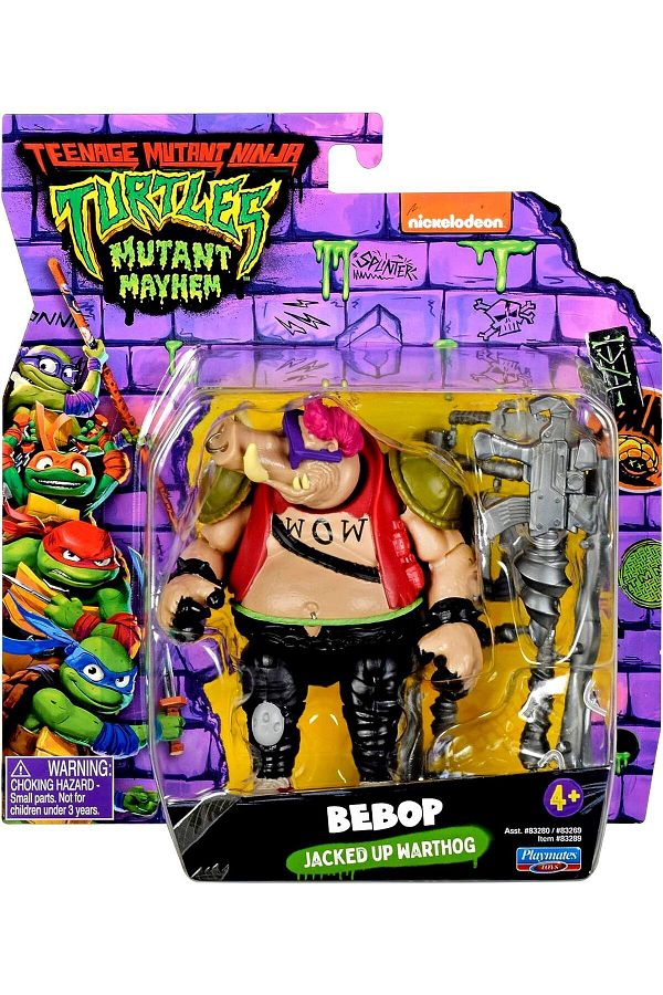 Tower Toys-Tu 805000 Ninja Turtles Action Figures Turtles Super Ninja @bebop@ 1