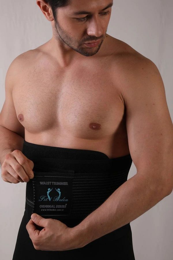 ICOLEX N Waist Belly Basen Slimming Girdle Slimming Firming Thermal Belt Fat Burning Belt Trendyol