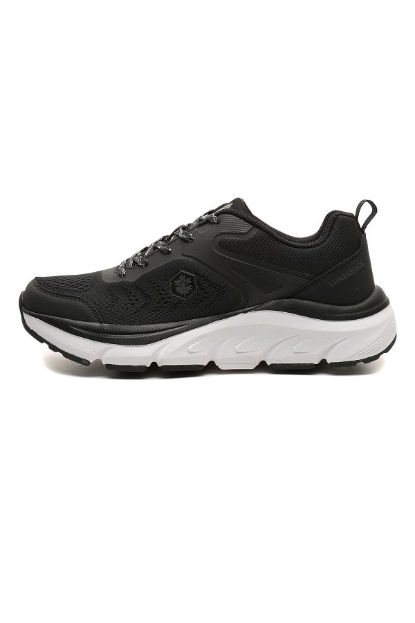 Black sports shoes for office cheap