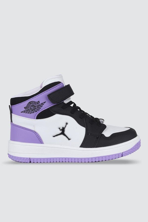 Cool Kids Haykat Children s High top Sneakers Purple Trendyol