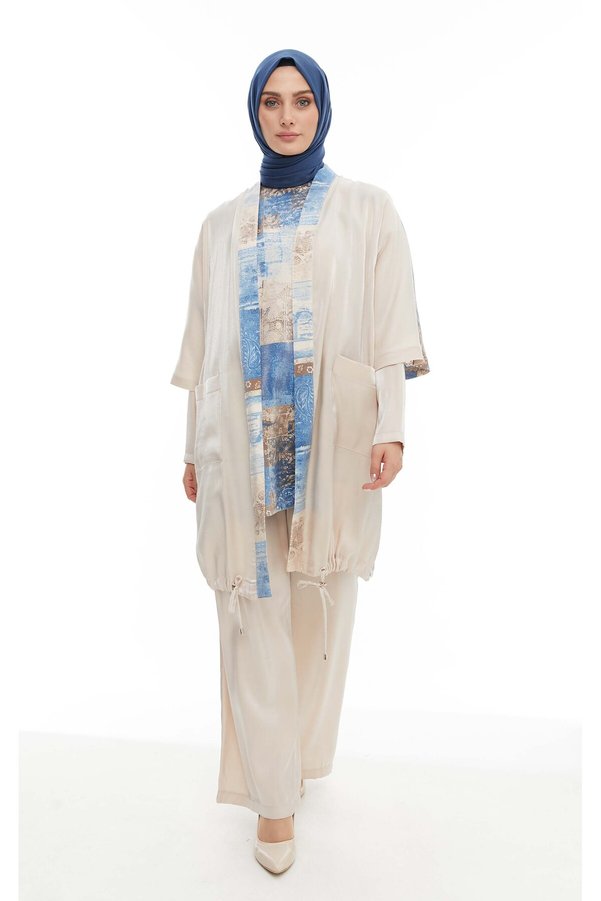 Setrms BLUE Triple Set with Shiny Fabric -2427200