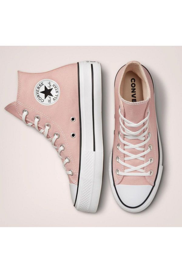 Converse Pink Chuck Taylor All Star Lift Women s Platform Sneakers 572721c Trendyol