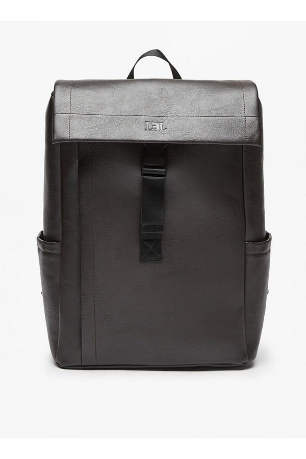 LBL by Shoexpress-Solid Drawstring Backpack with Adjustable Straps - 15x40x31 cm 1