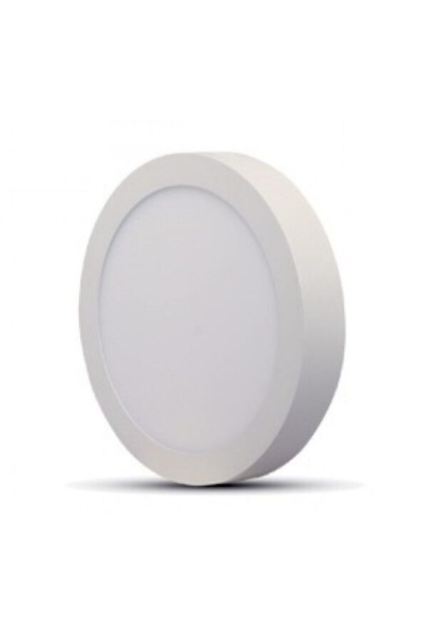 VİZYON-18w Round Surface Mounted LED Panel Luminaire - White Light 1
