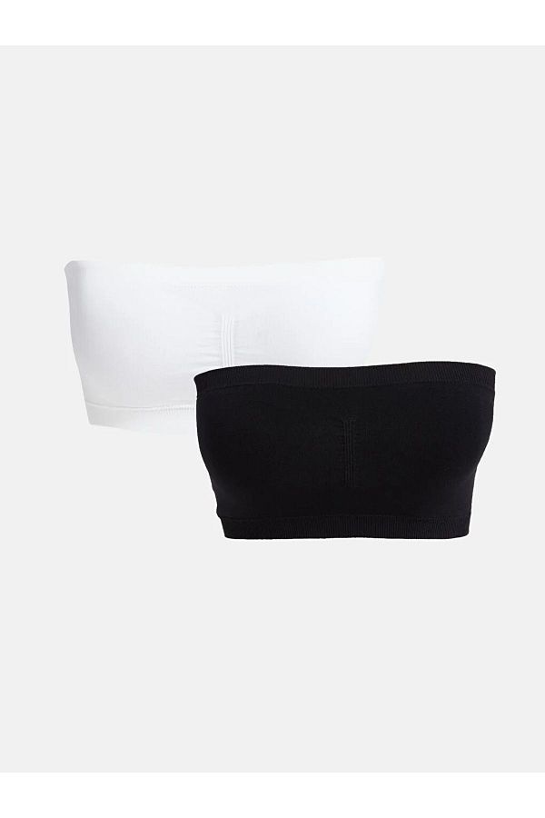 LC Waikiki-LCW DREAM - No Underwire and No Padding Plain Strapless Bra 2 Pack 1