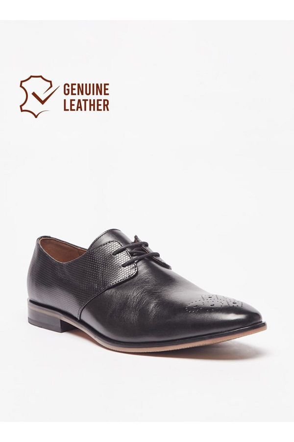 Textured derby shoes sales