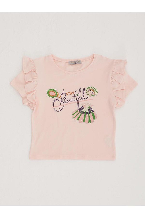 Little Star-Girl's Ruffle T-shirt 1