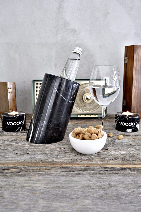 Voodo Concept Alexander Black Marble Wine Rack Trendyol