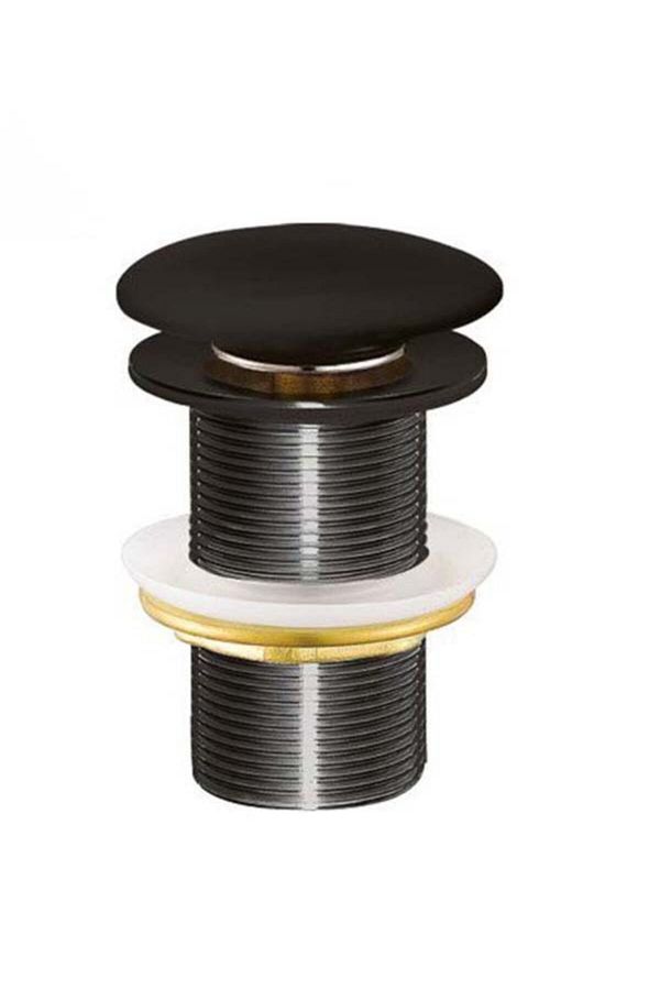 Creavit-Sf032-s 76 Mm Ceramic Mounted Push Flush Top Set Without Overflow - Black 1