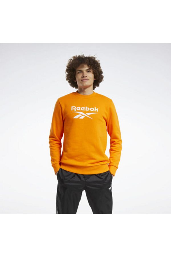 Reebok Men s Orange Cl F Vector Crew Sweatshirt Trendyol