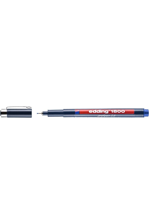 Edding-1800 Technical Drawing Pen 0.5mm Blue 1