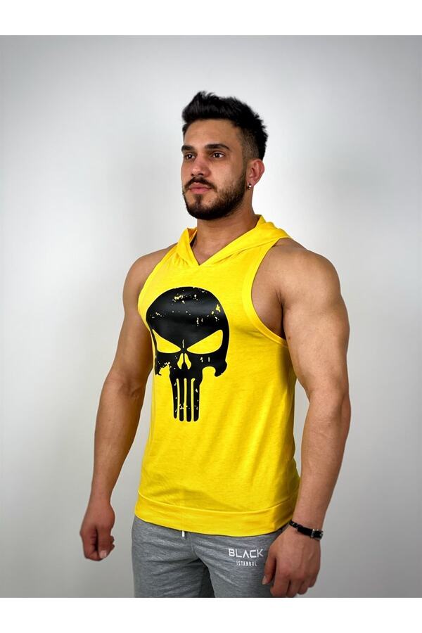 Workout Routine Punisher Workout Hoodie BLACK Punisher Hooded