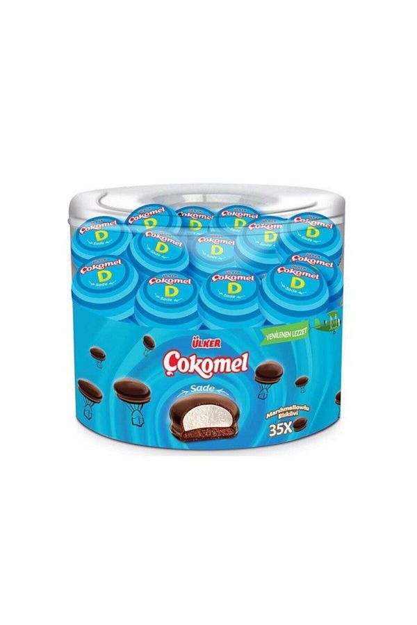 Ülker-Chocolate Marshmallow Plain Biscuit 12 g 1
