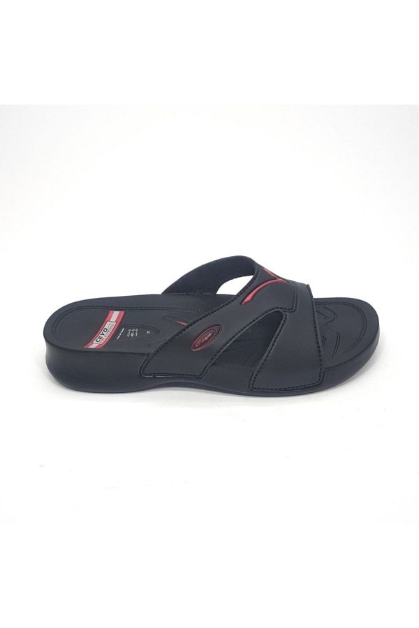Ceyo-3400-2 Anatomical Black Women's Slippers 1